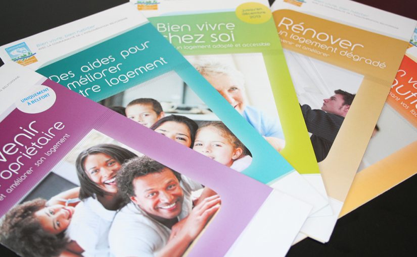 Dépliant Communauté de l'Agglomération de Belfort